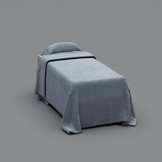 Black Spa Massage Bed for Relaxation Spaces