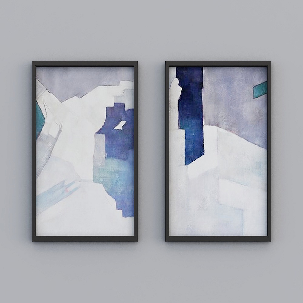 Caffè postmoderno 1 - Dipinti decorativi