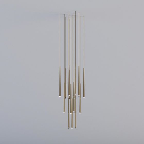 Suspended Light Pillar 3D model