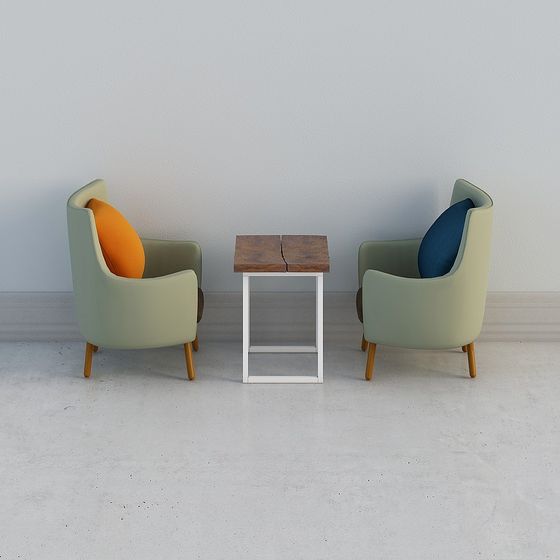 Conversational Corner 3D model