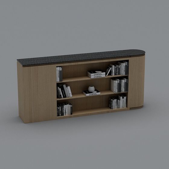 현대 카페 디스플레이 캐비닛