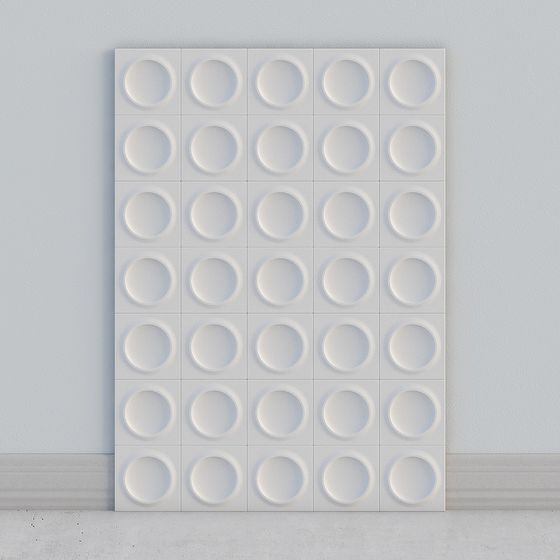 Round Block 3D Model for Creative Projects