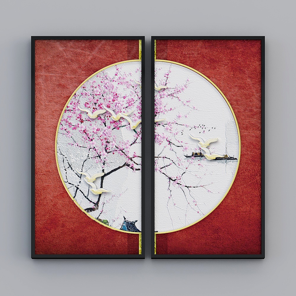 일본 미용실-1-벽화