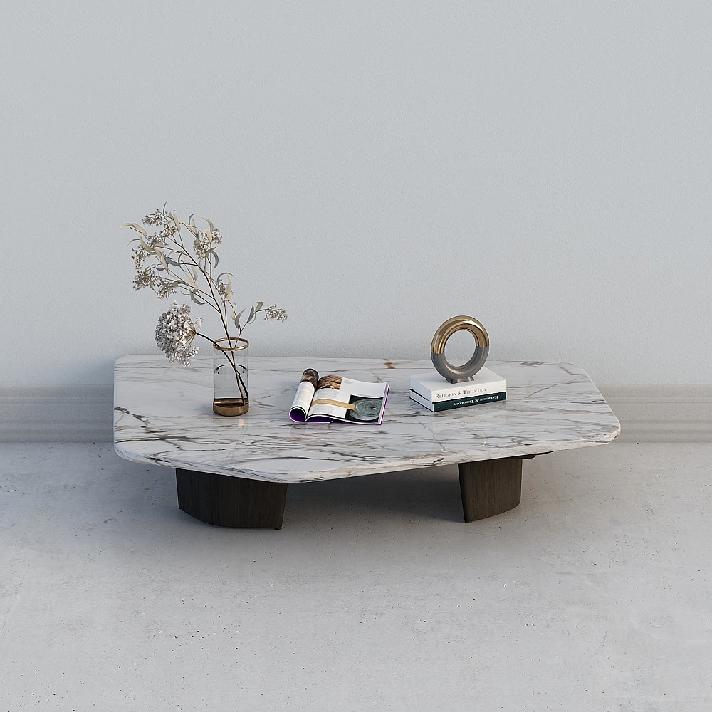 Combinaison de canapé en velours moderne - 1 table basse