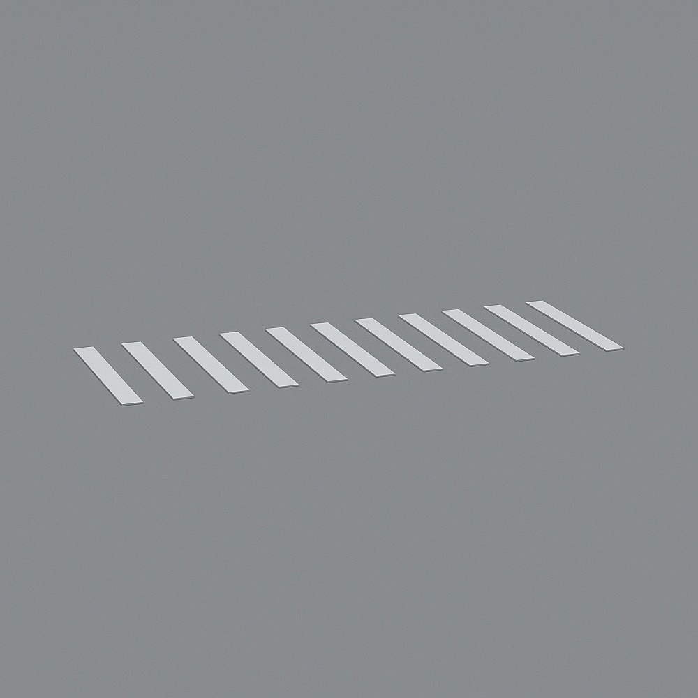 Cartel de bloques de construcción nórdicos - Paso de peatones de cebra 1