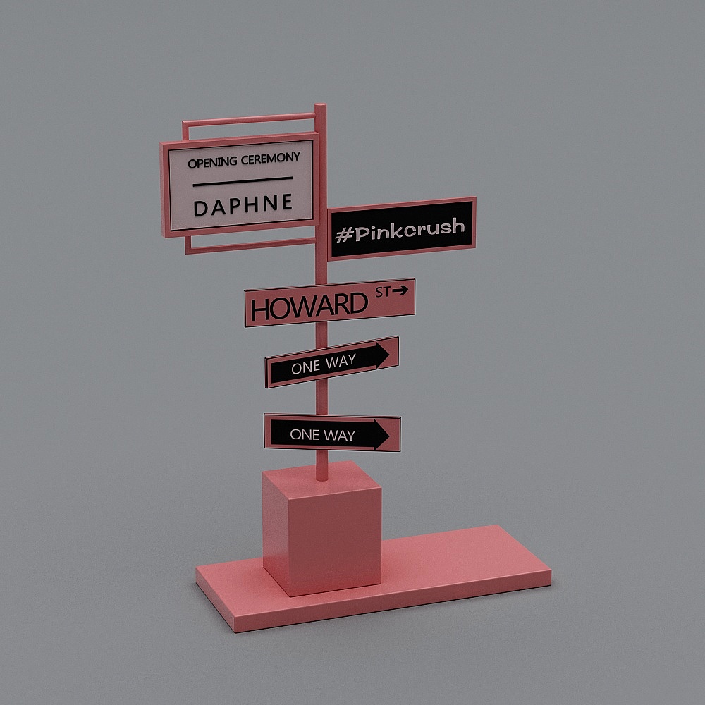 Panneau de signalisation nordique