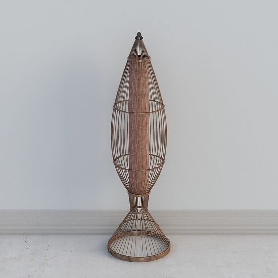 Bamboo Weave Lighthouse 3D model