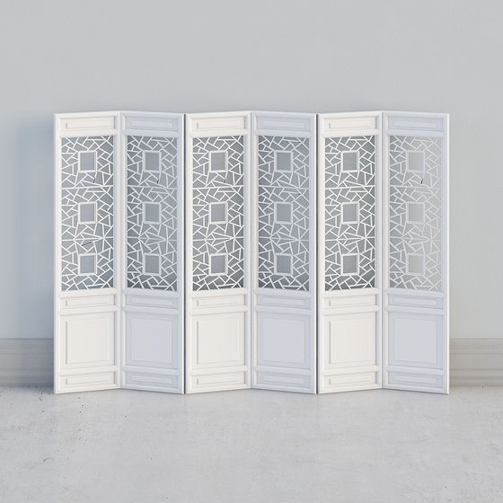 Geometric Screen Model Geometric Elegance Screen 3D model
