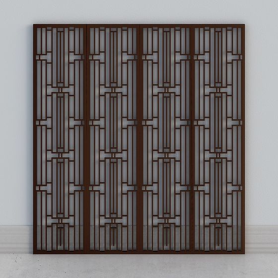 Geometric Window 3D model
