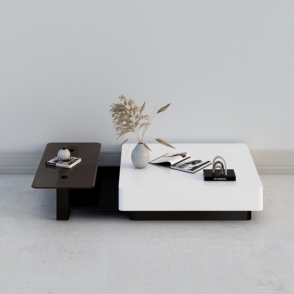 Urban Living Room Coffee Table 3D model