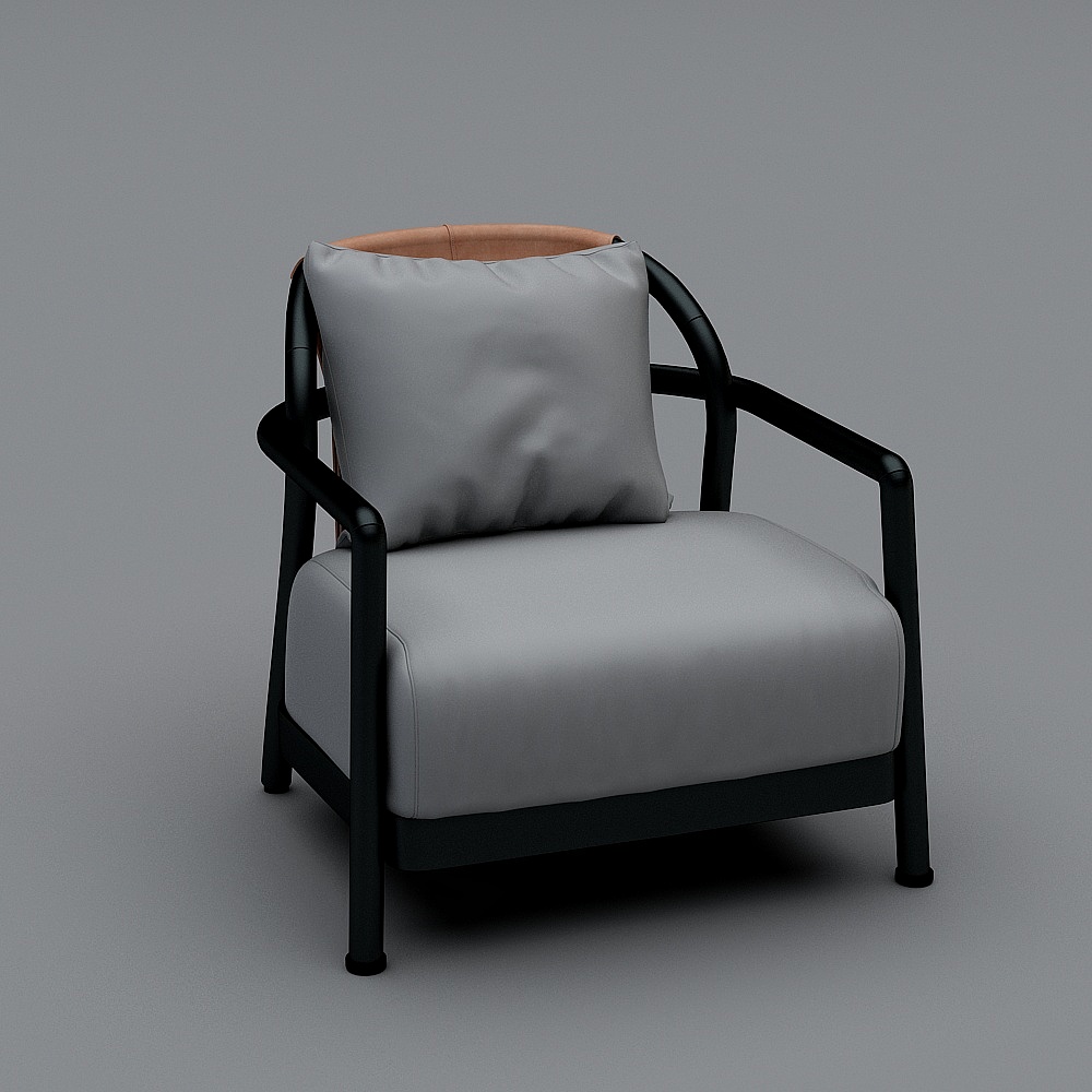 Combinaison de canapé d'angle en velours moderne-1 chaise simple