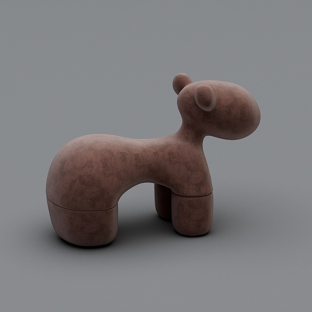 Abstract Dog 3D model