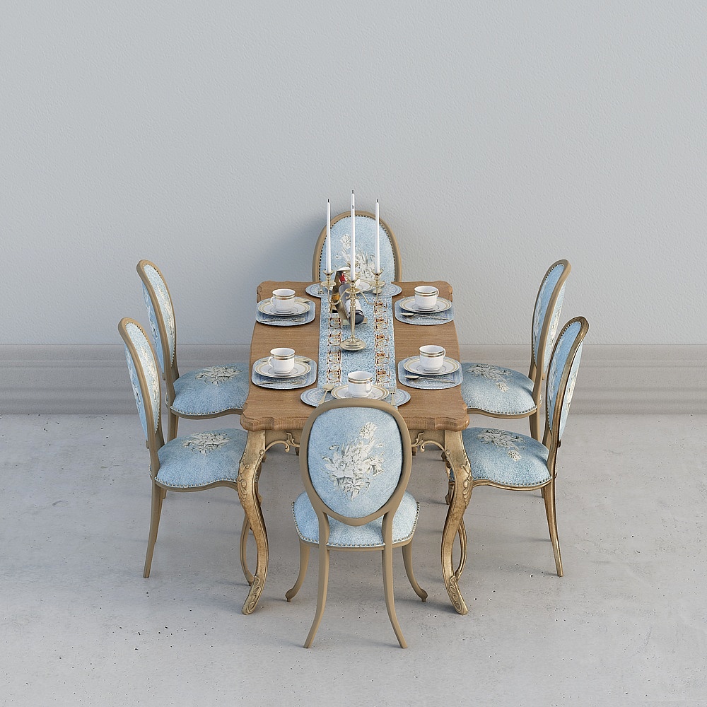 French dining table