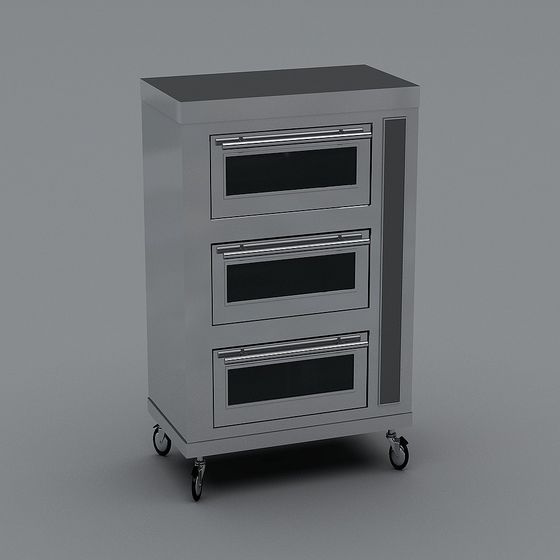 Mobile Tool Cabinet 3D model for Modern Design