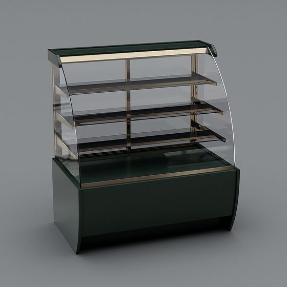 Elegant Low-Poly Showcase 3D Model