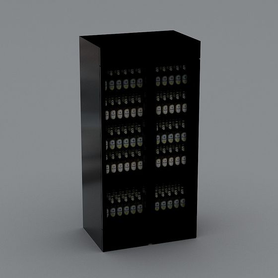 Stylish Beer Vending Machine 3D model for Urban Environments