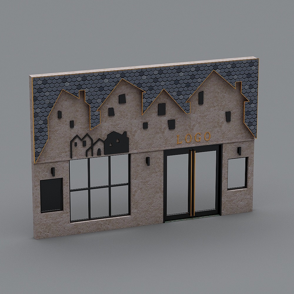 モダン店舗 ファサード