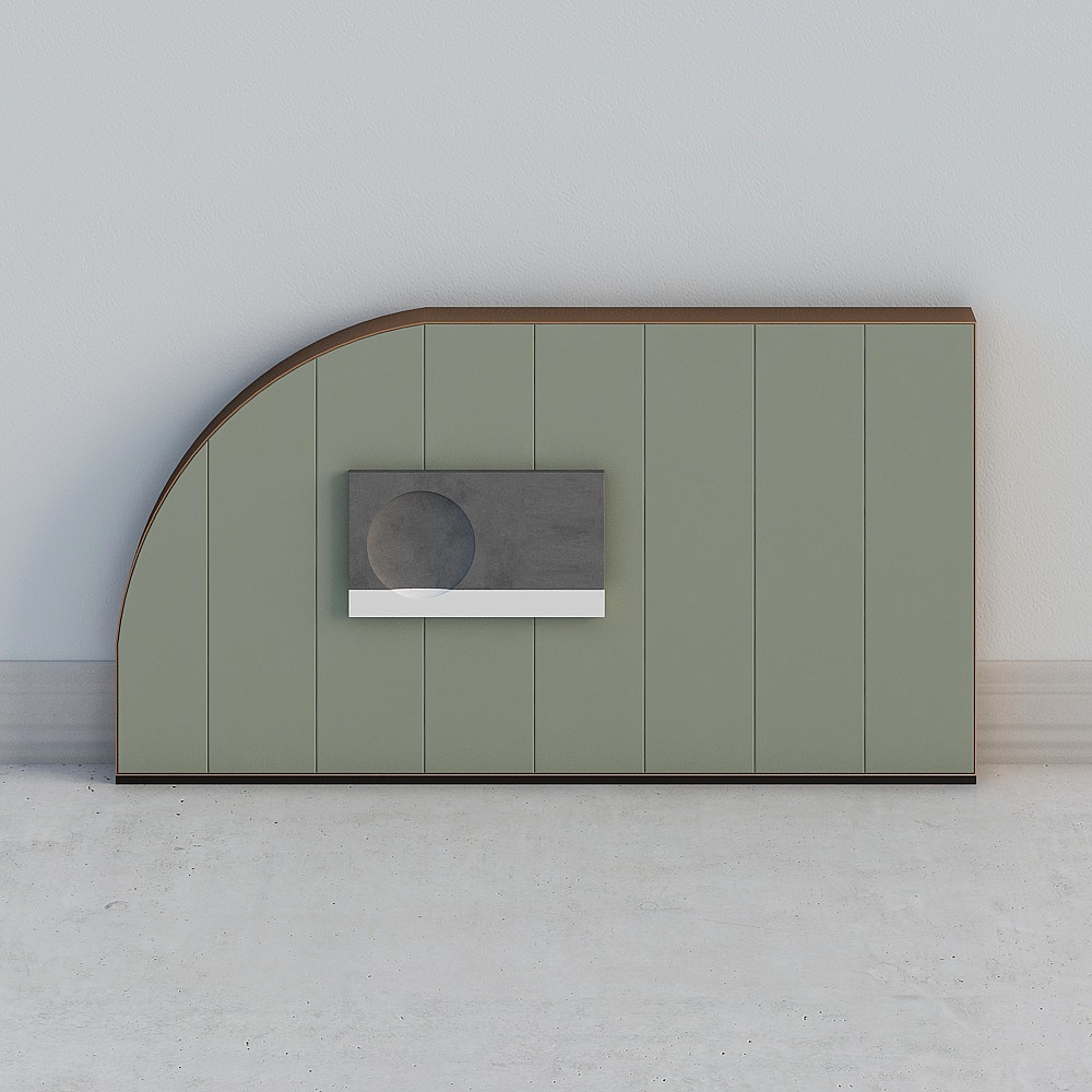 Modern background wall