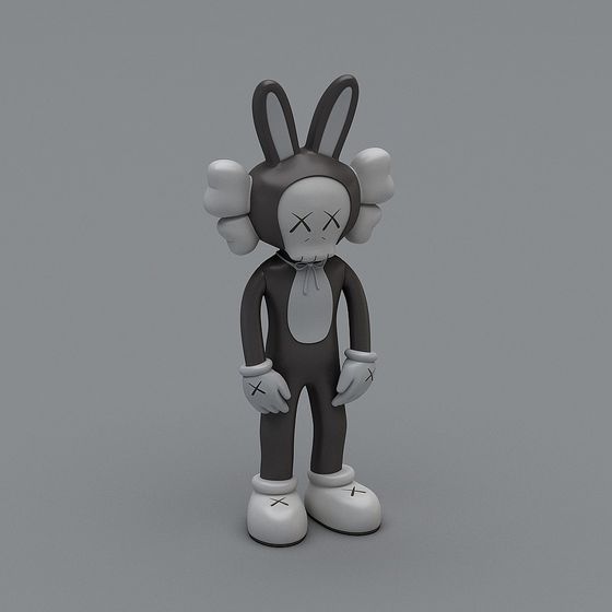 Rabbit Man 3D Model