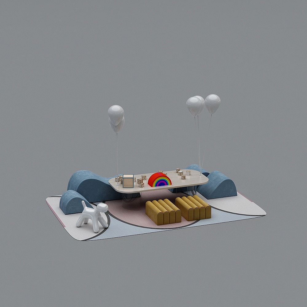 MOD ออกแบบหมึก ห้องสันทนาการของเด็กทันสมัย - พื้นที่กิจกรรมเด็ก