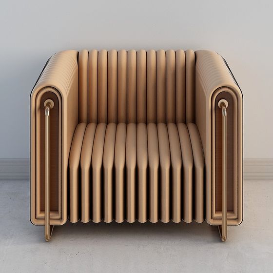 Art Deco Radiator 3D model