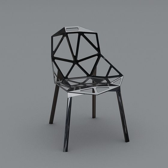 Geometric Chair 3D model