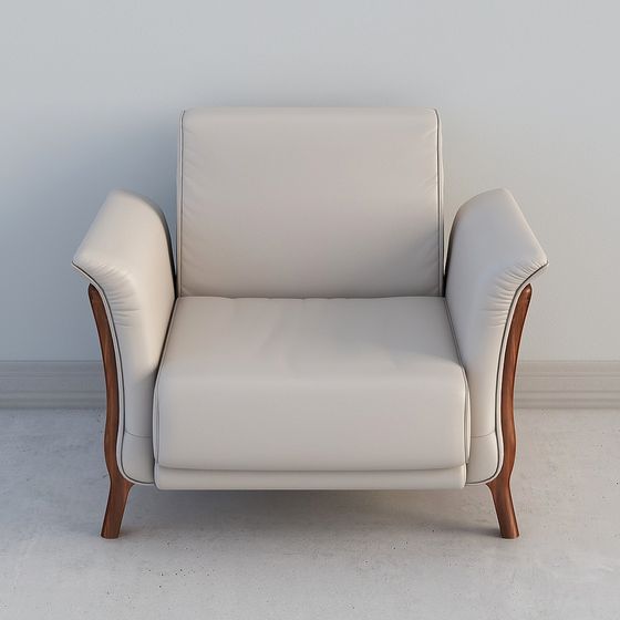 Cozy Lounge Chair 3D model