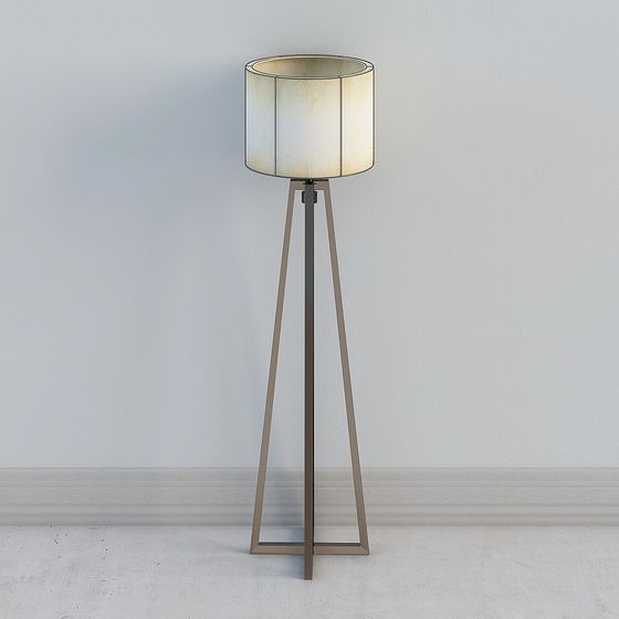 Tripod Floor Lamp 3D model