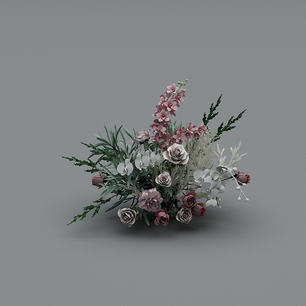 Modern floral sign stand wedding Mei Chen - display props