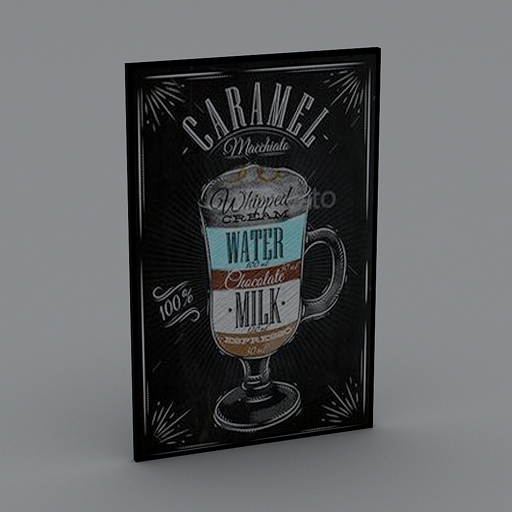 Poster Board for Modern Solid Wood Notice Board 1-10