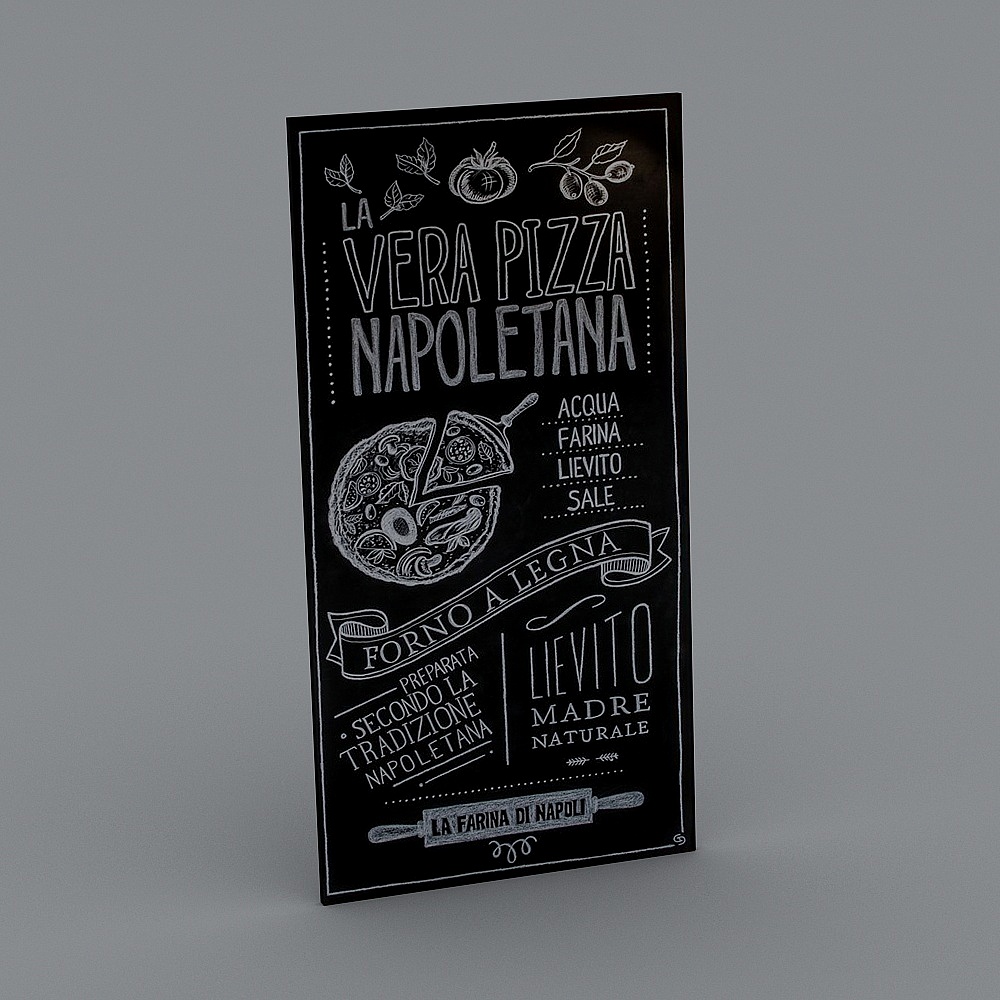 Bảng đen tấm gỗ hiện đại tấm biển quảng cáo biển quảng cáo 1-11