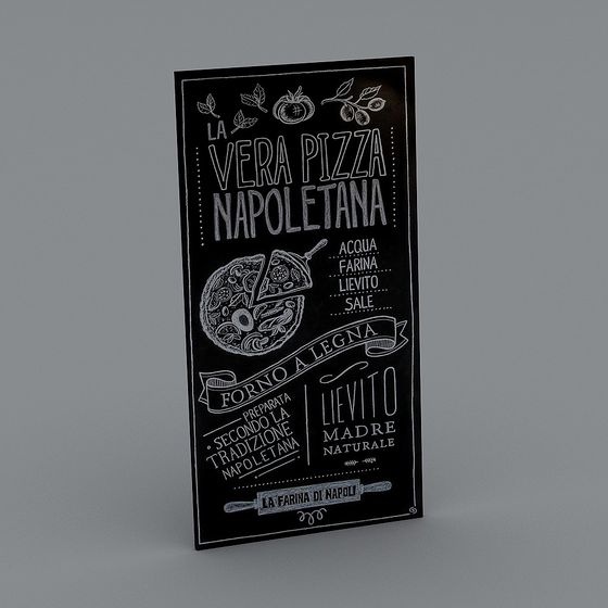 Bảng đen tấm gỗ hiện đại tấm biển quảng cáo biển quảng cáo 1-11