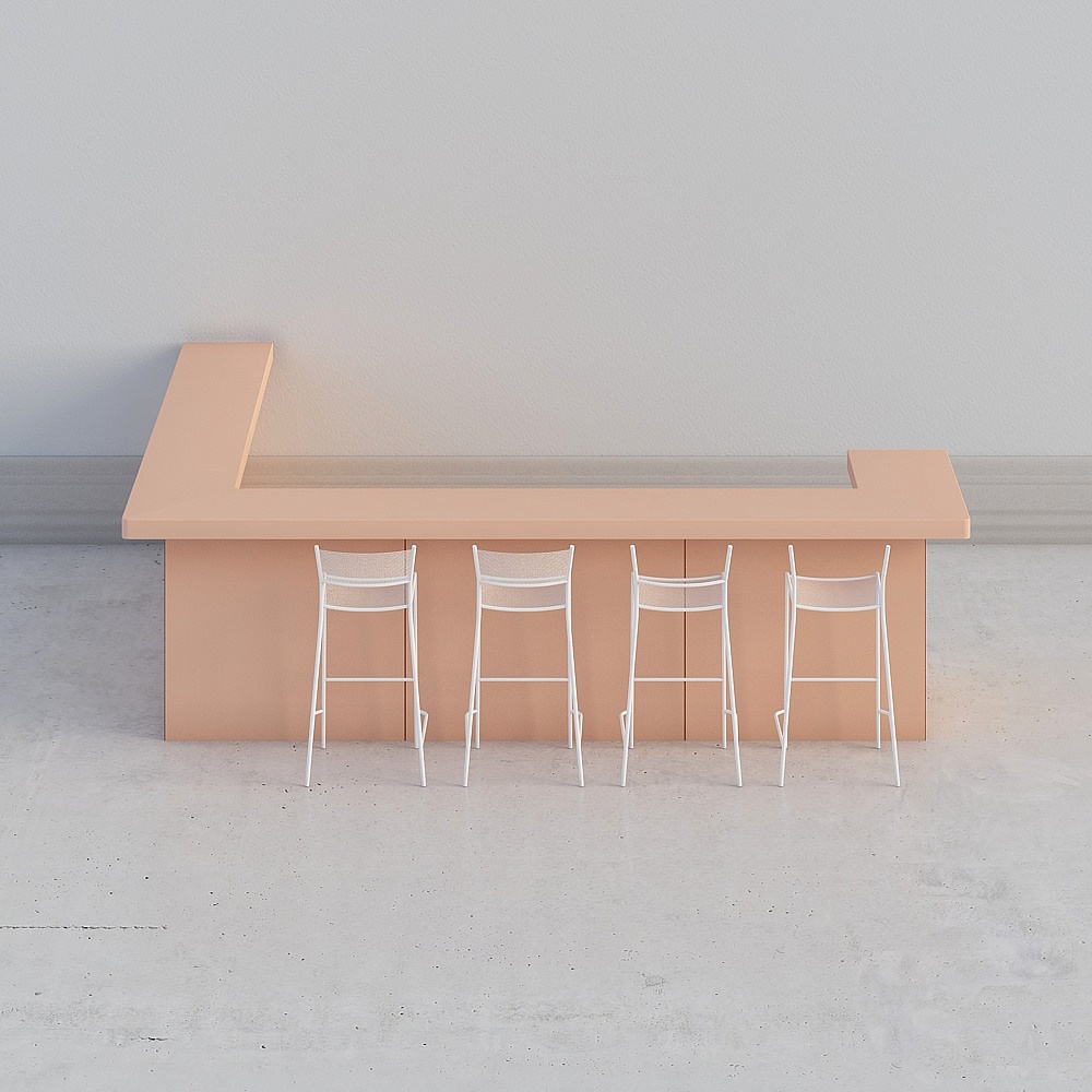 Industrial style bar