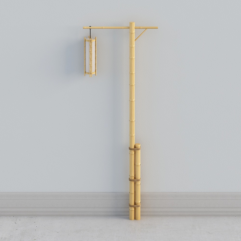 New Chinese bamboo outdoor streetlights-2