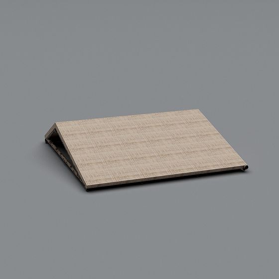 Low-Poly Foldable Bookshelf 3D model