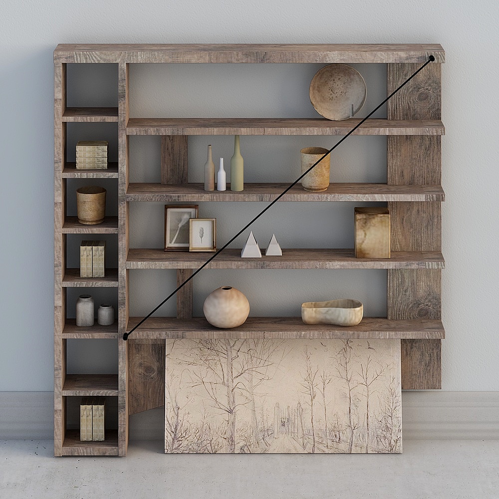 Habitaciones de la Casa Viento Natural -1- Estantes