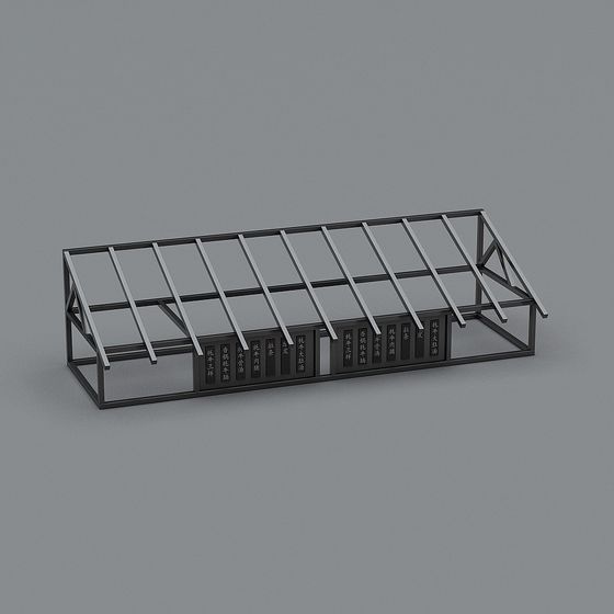 Urban Frame 3D model for Future Cities