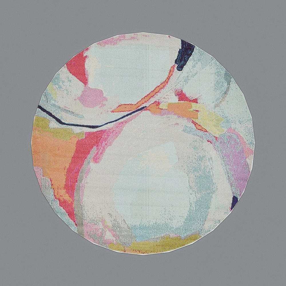 Nature House Inn Hall - Round Carpet