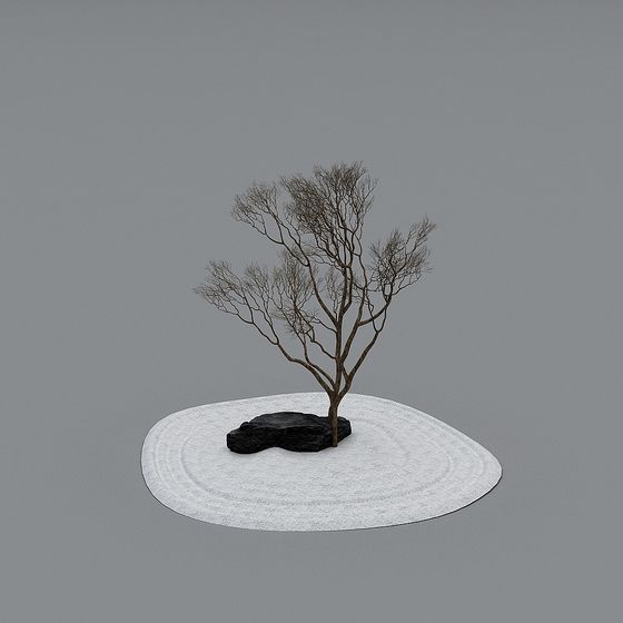 Lonely Tree 3D model for Designers and Developers