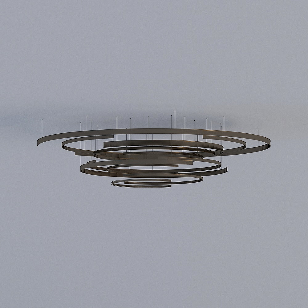 HWCD Design Modern Sales Reception Area - Chandeliers (2)