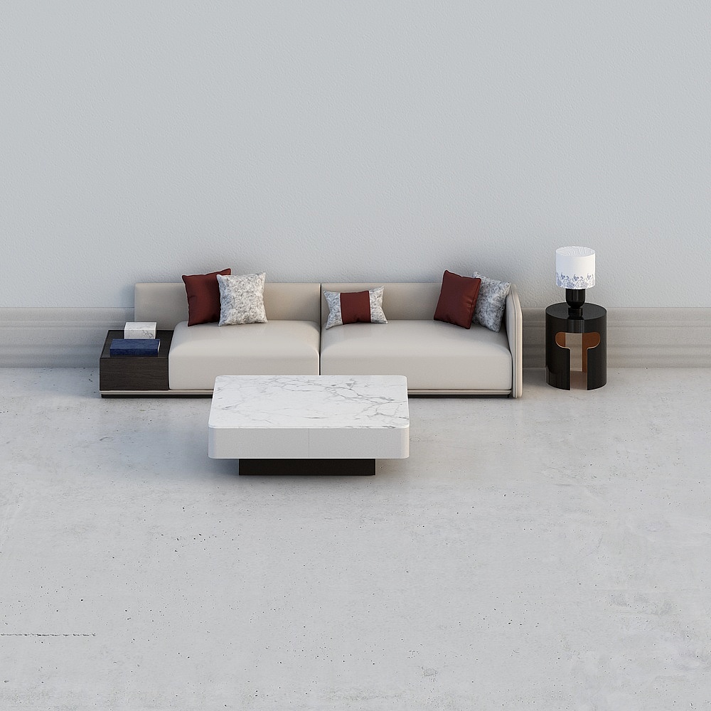 KOYI Coco design modern sales office hall reception area 1-sofa combination