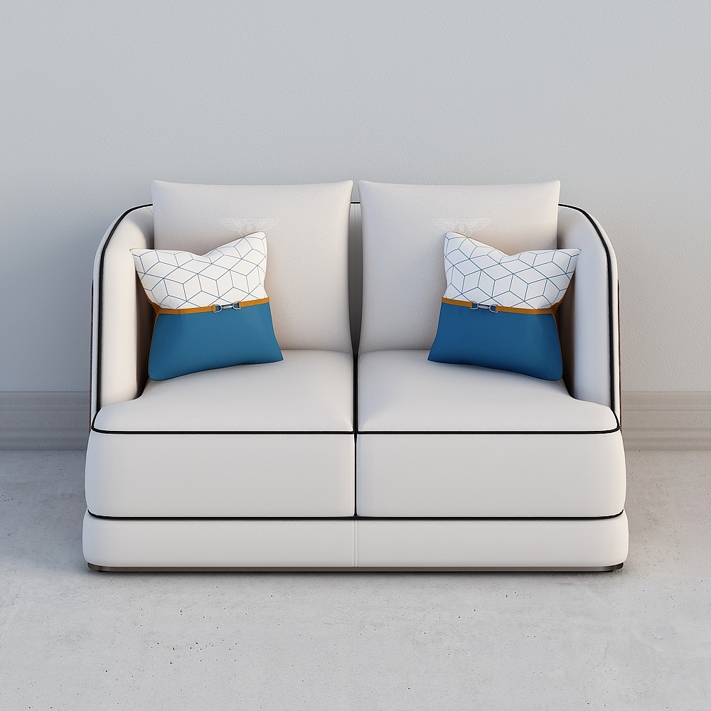 D1911 - Two-person sofa