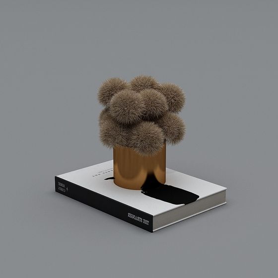 Plush Bear Low Poly 3D Model