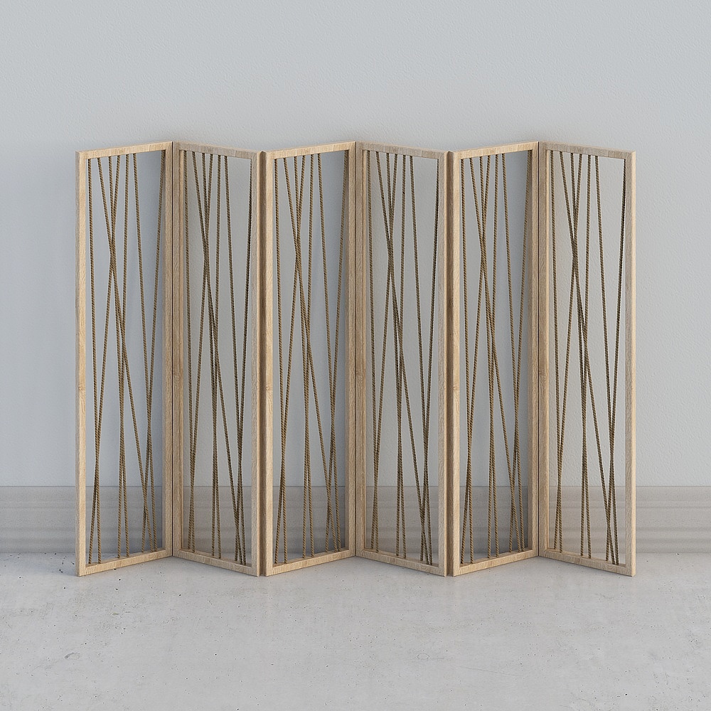 Modern house bedroom -3-screen