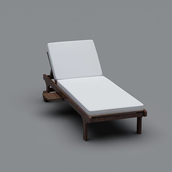 Nordic Style Lounge Chair 3D model for Creative Projects