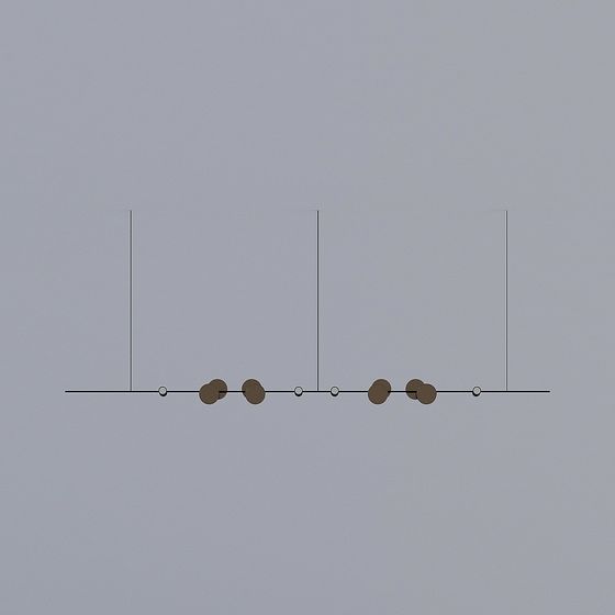 Modern Minimalist Pendant Light 3D model