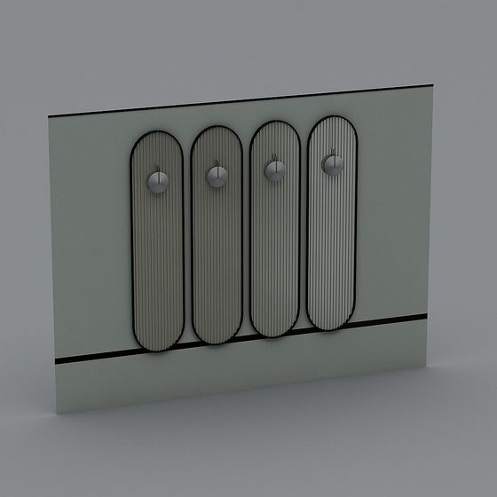 Retro Wall Lamp 3D model