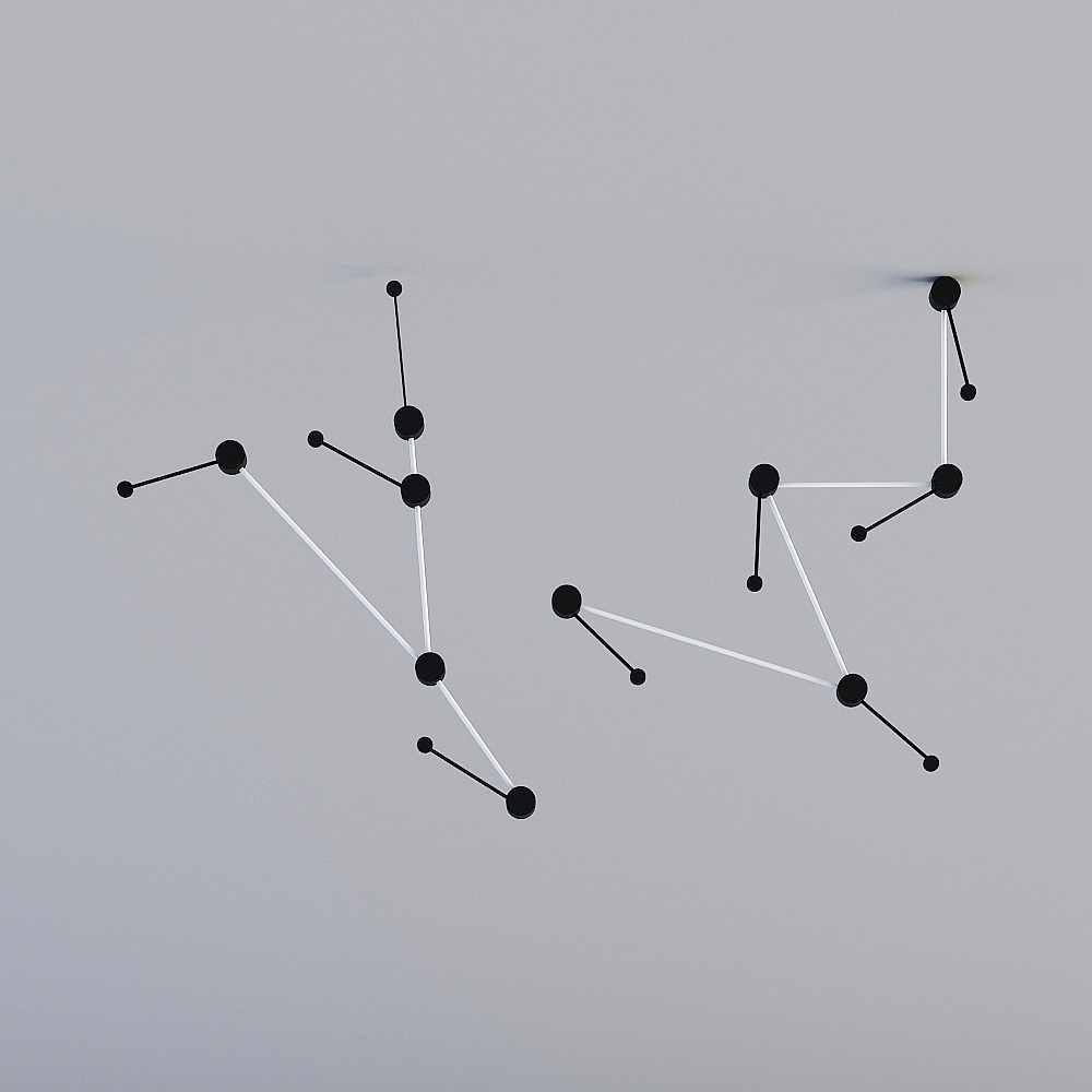 Modern classroom lecture room - chandeliers