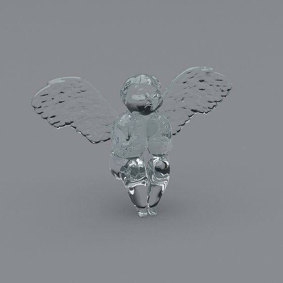 Angel Wings 3D Model Design