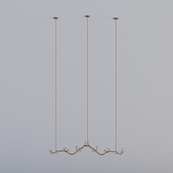 Branch Pendant Light 3D model for Modern Interiors